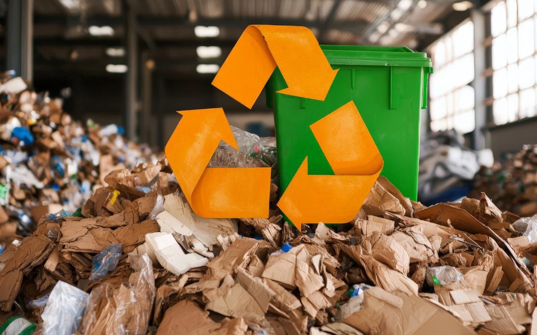 Recolección de material reciclable para cuidar el planeta